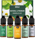 Essential Oils for Diffuser for Home, Top 5 Aromatherapy Oils, Candle&Soap by MISIJIEssentialOilsOverall