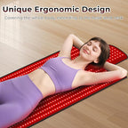 LITDUCK Body Red Light Therapy Mat, Eligible Red Light Therapy Blanket - Image 6