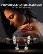 Upgraded Neck Massager for Pain Relief Deep Tissue, Cordless Neck and Shoulder - Image 2