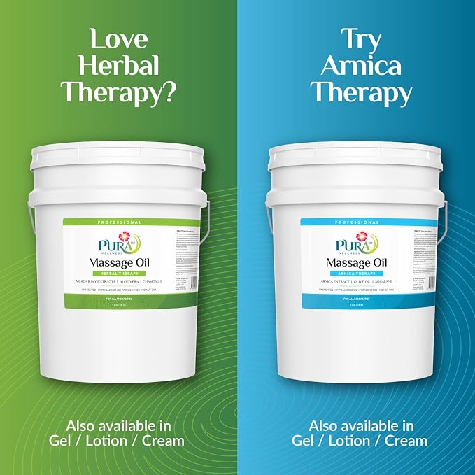 Herbal Therapy 5 Gallon Massage Oil, Aloe Vera, Professional, Massage Therapy - Image 6