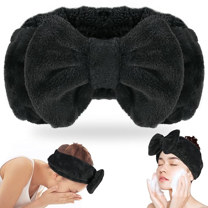 Shintop Spa Headband, Soft Carol Fleece Makeup Headband by Shintop