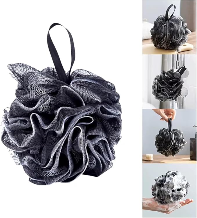 Loofah Bath Sponge, Exfoliating Bath Gloves, Loofah Exfoliating Body Scrubber - Image 2