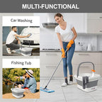 2 Pack Foldable Foot Bath Basin, Collapsible Foot Soak Tub, Foot Tub - Image 7