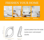 Air Freshener for Home, 4 Pack, Odor Eliminator for Small Area Closets Bathroom - Image 2