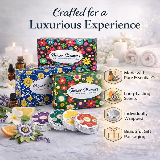 Shower Steamers for Women, Mothers Day Gift for Mom, Bath Bombs for Shower - Image 7