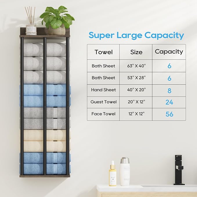 Towel Racks for Bathroom Wall Mounted - Image 8