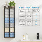 Towel Racks for Bathroom Wall Mounted - Image 8