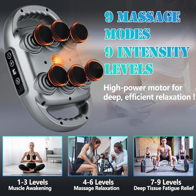 UFFAE 6 Head Massage Gun Deep Tissue - Image 2