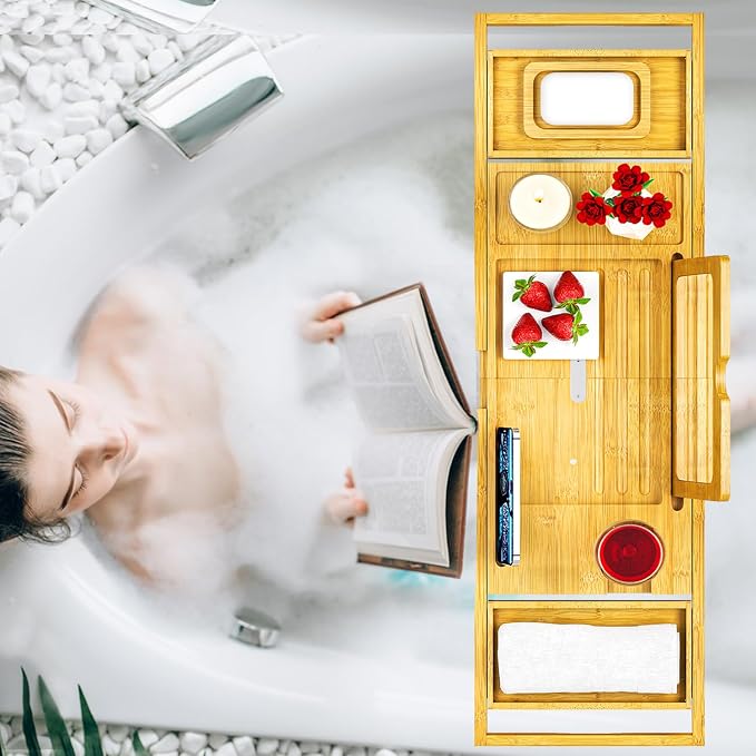 Premium Bathtub Tray Caddy - Image 4