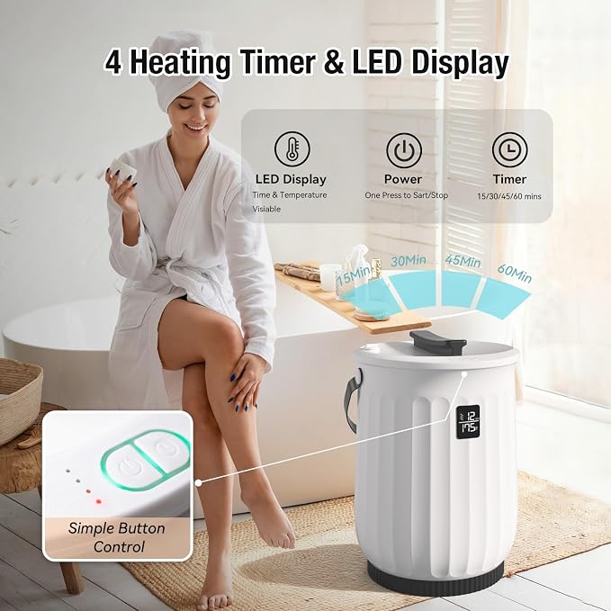 Heated Towel Warmer for Bathroom, Large Towel Warmer - Image 4