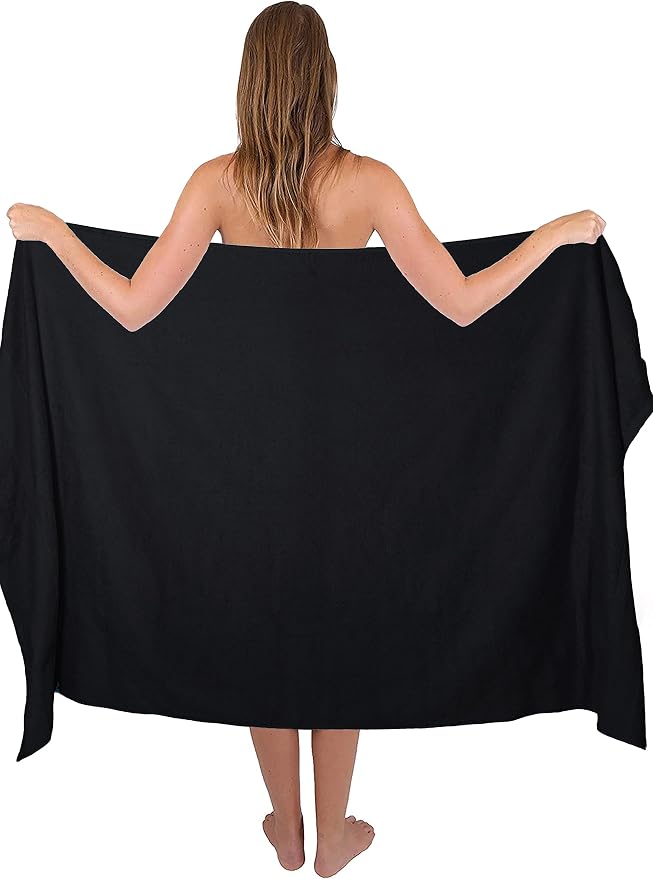 Belizzi Home Premium Cotton Oversized 2 Pack Bath Sheet 35x70-100% Pure Cotton - Image 5