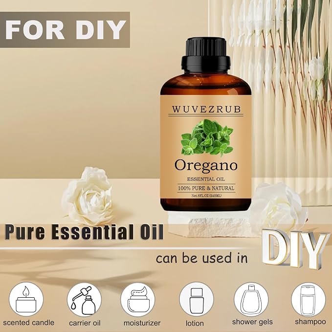 Oregano Essential Oils, 240ML Pure and Natural Essential Oil - Image 3