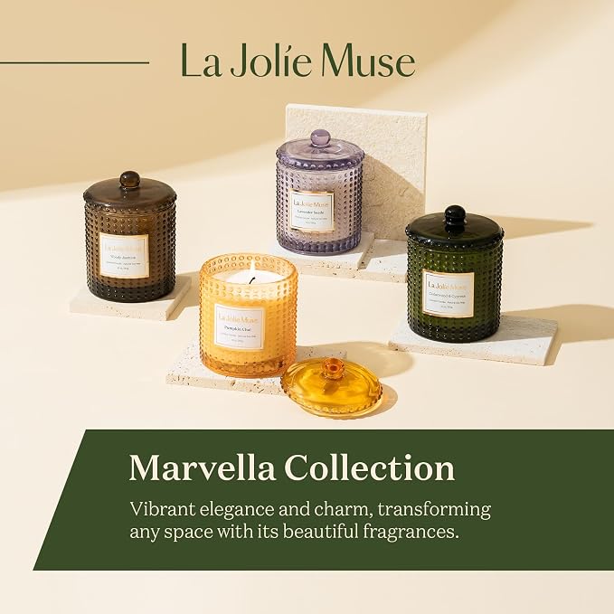LA JOLIE MUSE Woody Jasmine Candles - Image 6