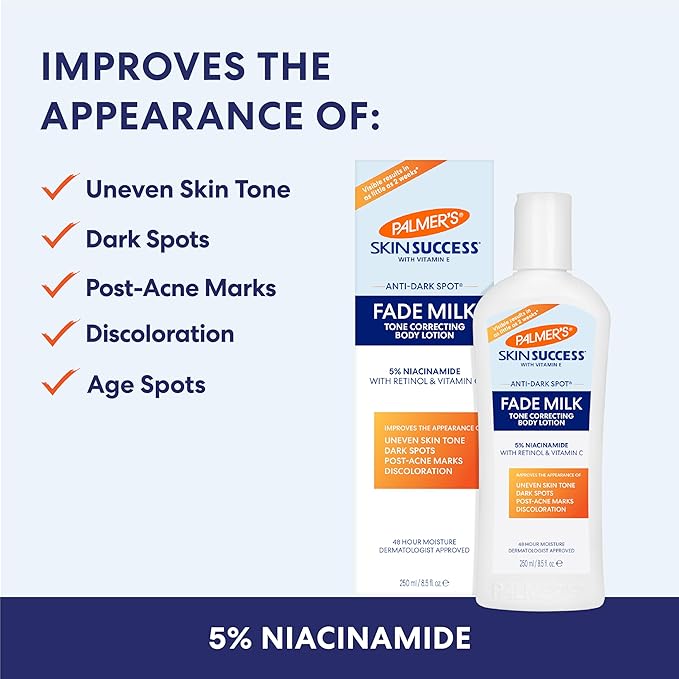 Palmer's Skin Success Anti-Dark Spot Fade Milk Body Lotion, 8.5 Ounce - Image 4