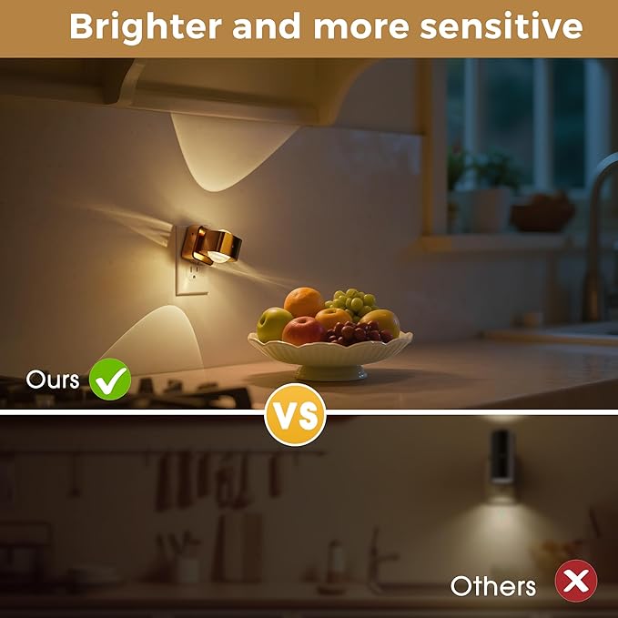 L LOHAS LED Night Light Projector, Night Lights Plug into Wall, Dusk to Dawn - Image 5