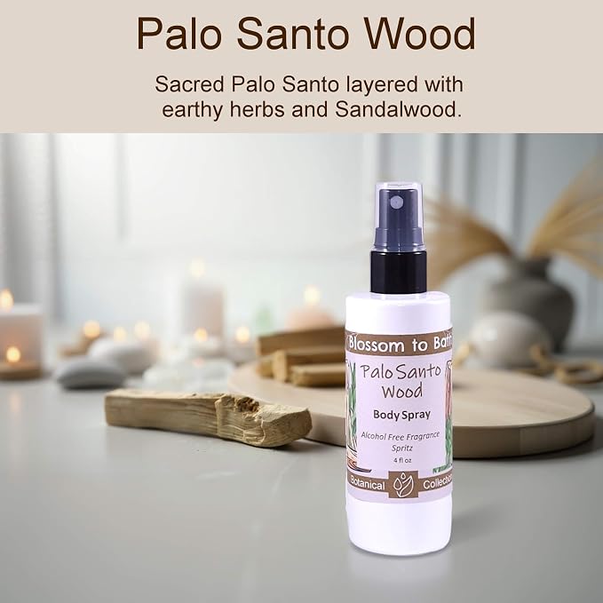 Blossom to Bath Palo Santo Wood Body Spray - Image 2
