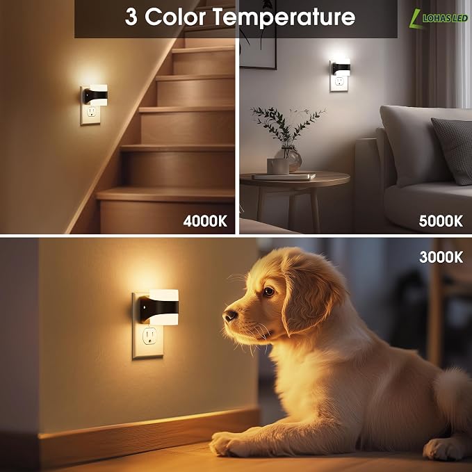 L LOHAS LED Night Lights Plug into Wall - Image 6