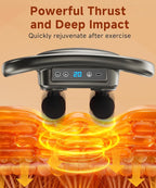 AERLANG Massage Gun Deep Tissue 6 Head Muscle Massager, Back Massager - Image 2