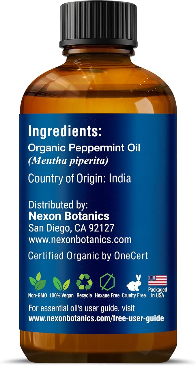 Organic Peppermint Essential Oil 30 ml - Image 9