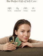 Gua Sha Facial Tool – Green Stone Guasha Tool - Image 7