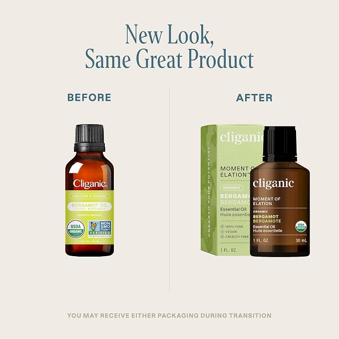 Cliganic Organic Bergamot Essential Oil, 100% Pure Natural - Image 2