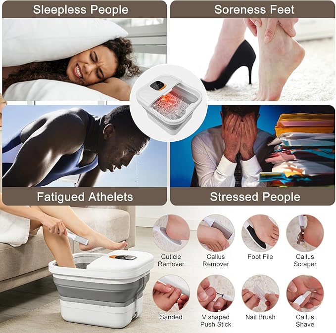 UNIFULL Collapsible Foot Spa Bath - Image 7