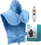 26" x 35" Flannel Neck&Shoulder&Back Heating Pad by RUQIJI