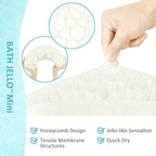 Sunlit Bath Jello Mini Gel Bath Pillows, Lumbar Pillow - Image 3