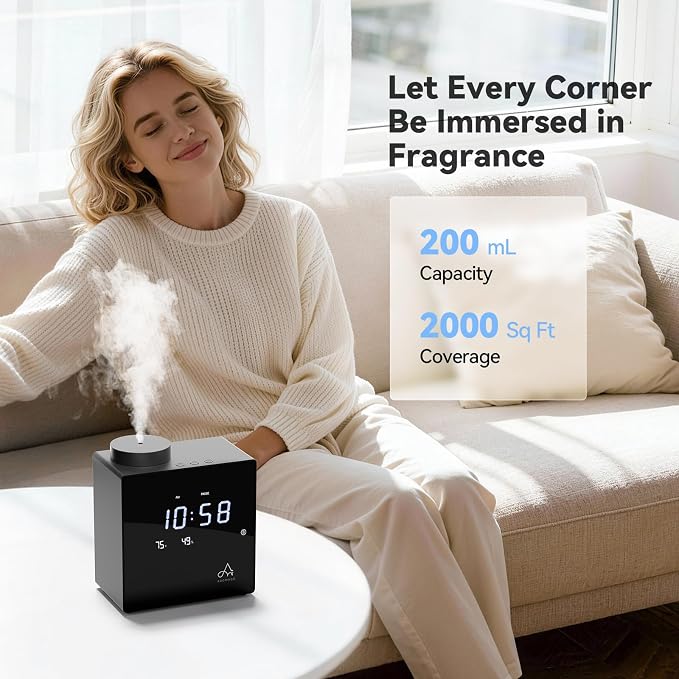 2026 Smart Waterless Diffuser, 2000 Sq.Ft Cold Air Scent Diffuser - Image 4