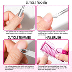 FANDAMEI Manicure Kit For Women, Nail Care Kit - Image 4