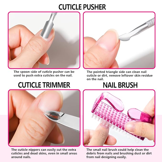 FANDAMEI Manicure Kit For Women, Nail Care Kit - Image 4