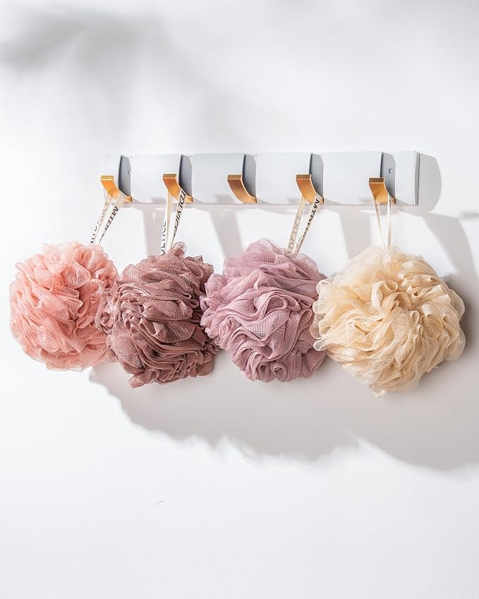 MTDLYICE Loofah Sponge, XXL Large Loofah 100g 4 Pack, Bath Sponge Soft Mesh - Image 7