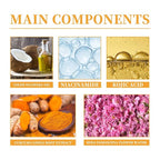 2 Pcs Turmeric Facial Cleanser, Glow Wash Turmeric Face Wash - Image 4