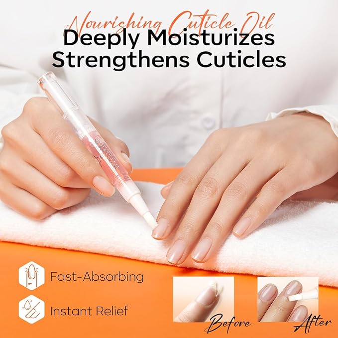 Modelones Cuticle Remover Kit Cuticle Remover Liquid & Cuticle Oil Cuticle Care - Image 5