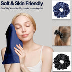 Sleep Cap Bonnet for Sleeping, Adjustable Cooling Ice Silk Lined Hair Bonnets - Image 4