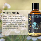 MAYJAM 100ML/3.38FL.OZ White Musk Fragrance Oils - Image 3