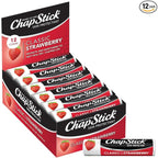 ChapStick Lip Care, Classic Strawberry 12-Count – Bulk Lip Balm, Fruity & Sweet by ChapStick