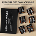 Scented Candles for Men | 6 Pack Candles for Home Scented, 150 Hour Burn Time - Image 3
