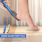 Veinsgrain Foot File, Nano Glass Foot File, Hard Skin Remover Nano-Glass Foot - Image 2