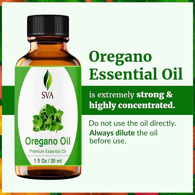 SVA Oregano Essential Oil – 1 Fl Oz – 100% Natural Oregano Oil - Image 2