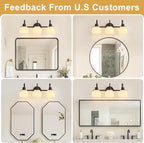 Bathroom Light Fixtures, Oil Rubbed Bronze Vanity Lights - Image 4