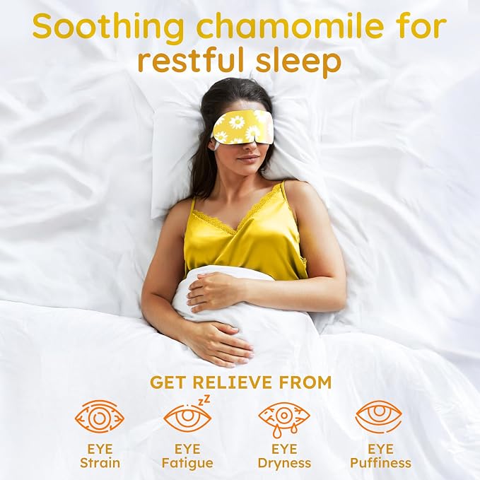 16 Pack Chamomile Steam Eye Mask - Image 2