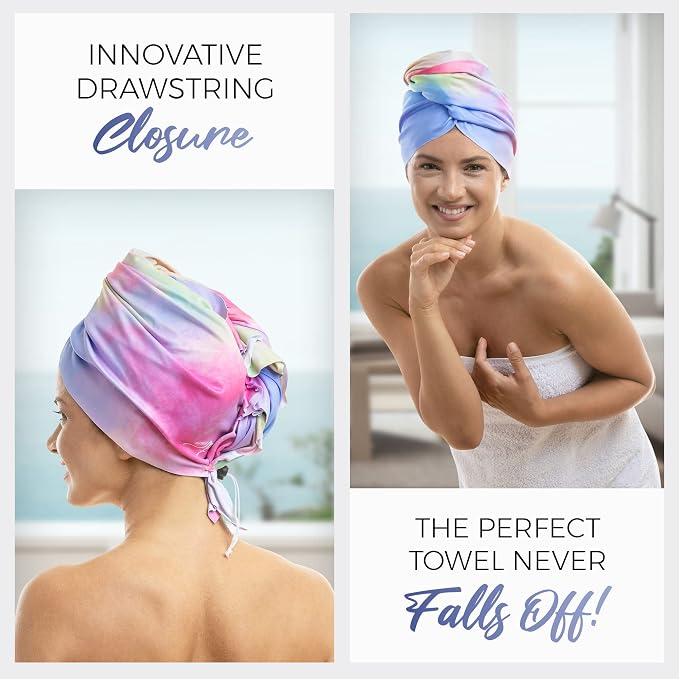 Microfiber Hair Towel Wrap - Image 4
