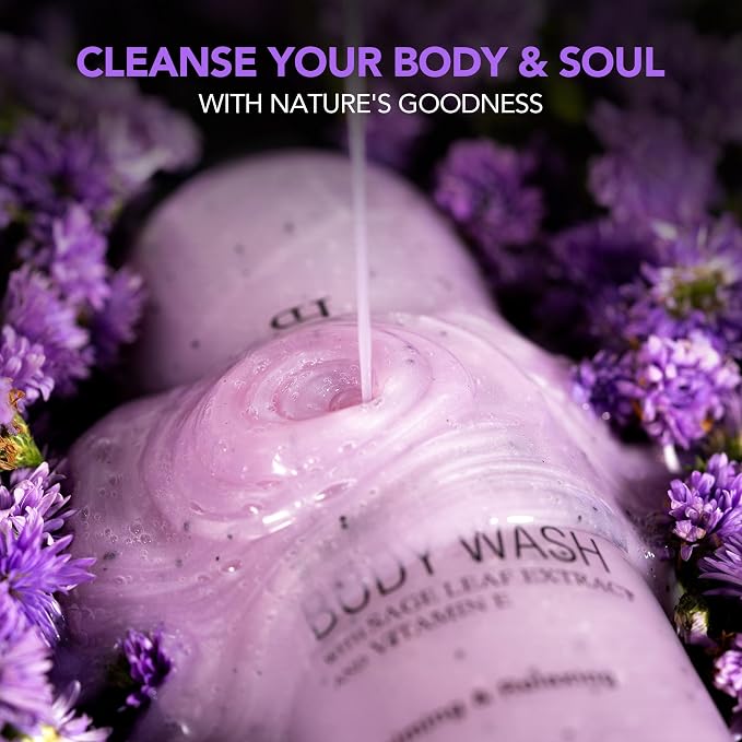 Botanic Hearth Bulgarian Lavender & Ylang Ylang Body Wash – Calming & Relaxing - Image 5