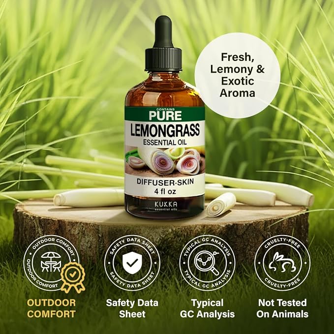 100% Pure Lemongrass Oil - Image 6