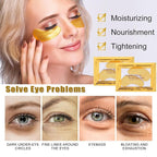 30 Pairs 24K Gold Eye Masks & Lip Masks, Under Eye Patches - Image 3