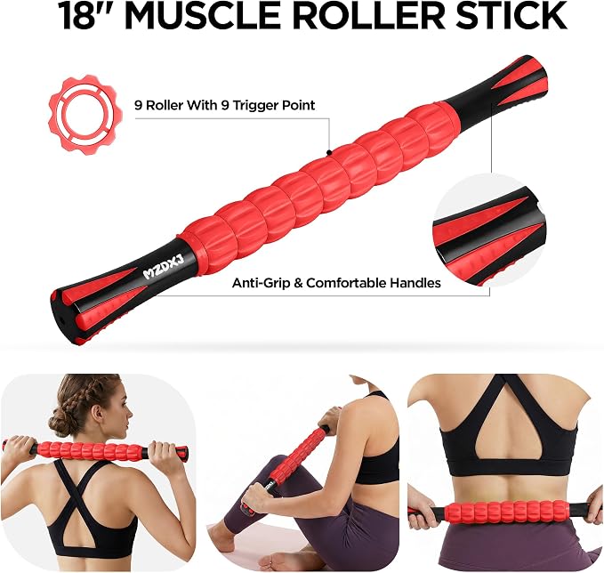Muscle Roller & Massage Roller Stick - Image 2