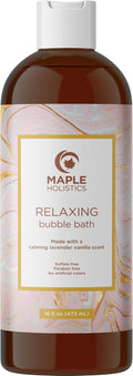 Luxurious Lavender Bubble Bath for Women by MapleHolistics