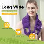 UNCN Long Heating Pad for Neck and Shoulders Back 33 x 5.9in Microwavable Large - Image 2