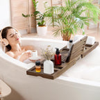 Teak Bathtub Tray - Image 7